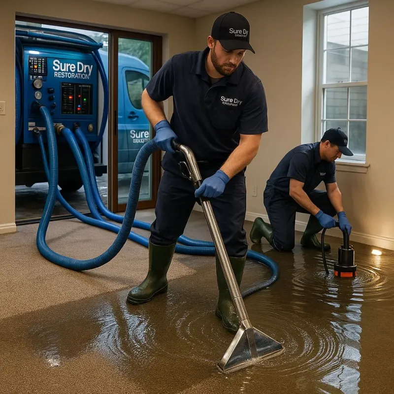 Water Extraction and Removal process in Paradis, LA